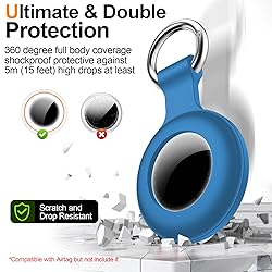 4Pack,Compatible with Airtag Holder Case with