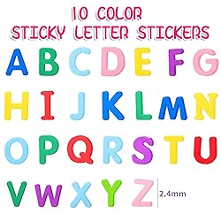 Natonhi 1050Pcs Letter Stickers Foam Letter