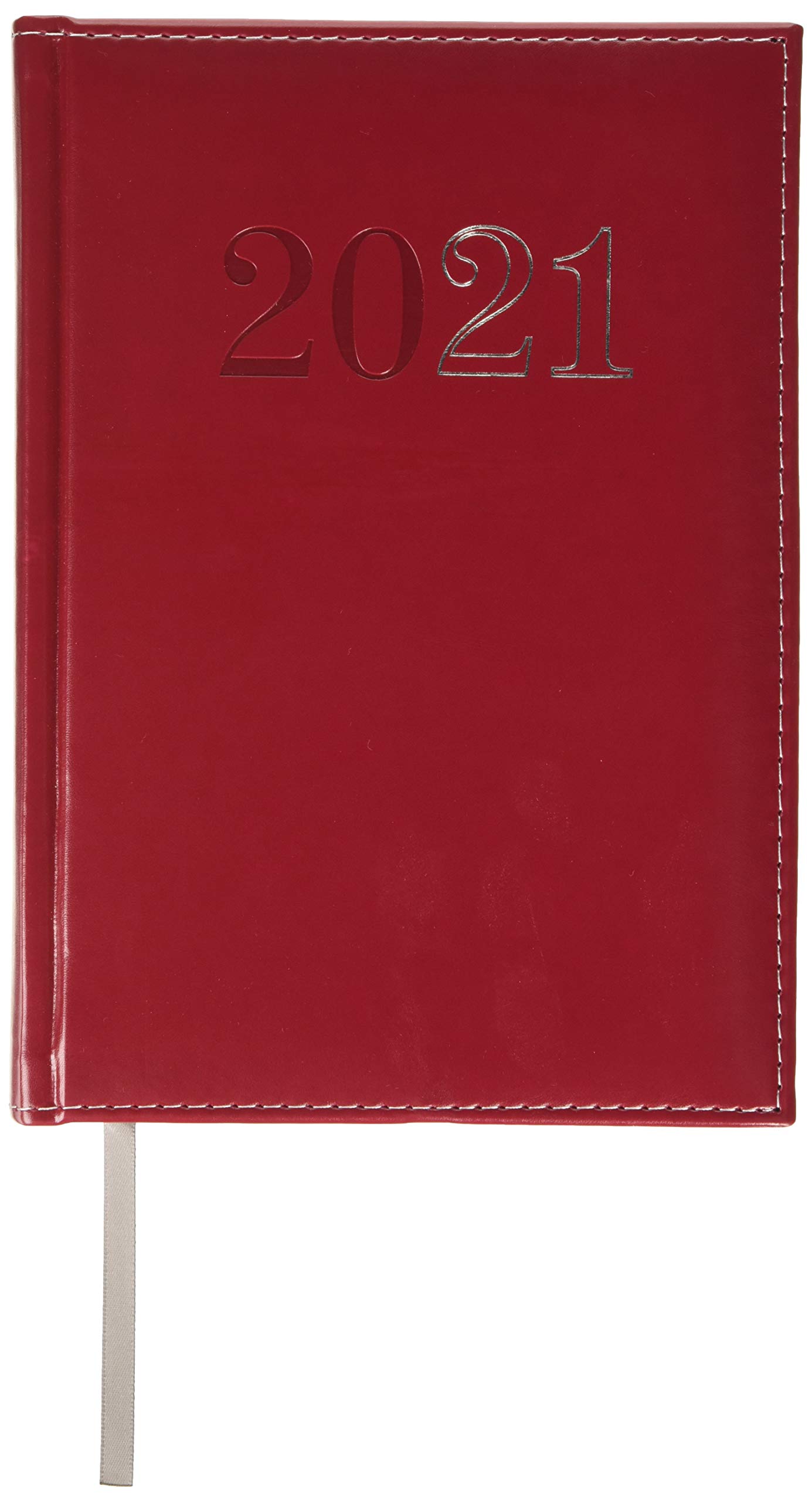 Collins Chelsea A5 Week to View 2021 Diary - Red