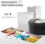 SavFinto 34XL Ink Cartridges 5 Pack for Epson WF-3720 WF-3725 2 Black 1C1M1Y view 8