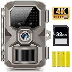 RIGDOO Trail Camera, 4K 48MP Trail Game Camera with