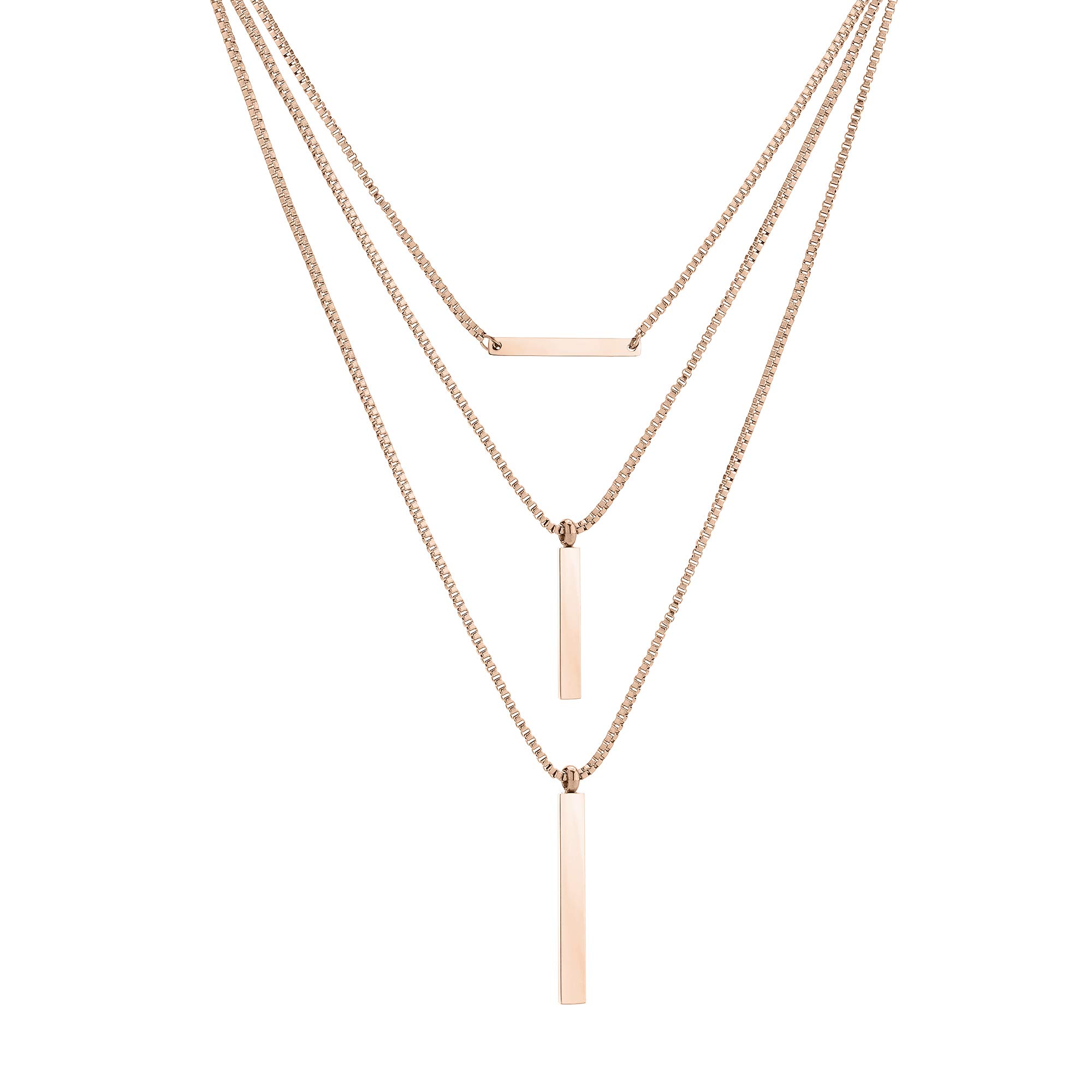 Liebeskind Layering necklace, Standard, Stainless Steel, Not Applicable