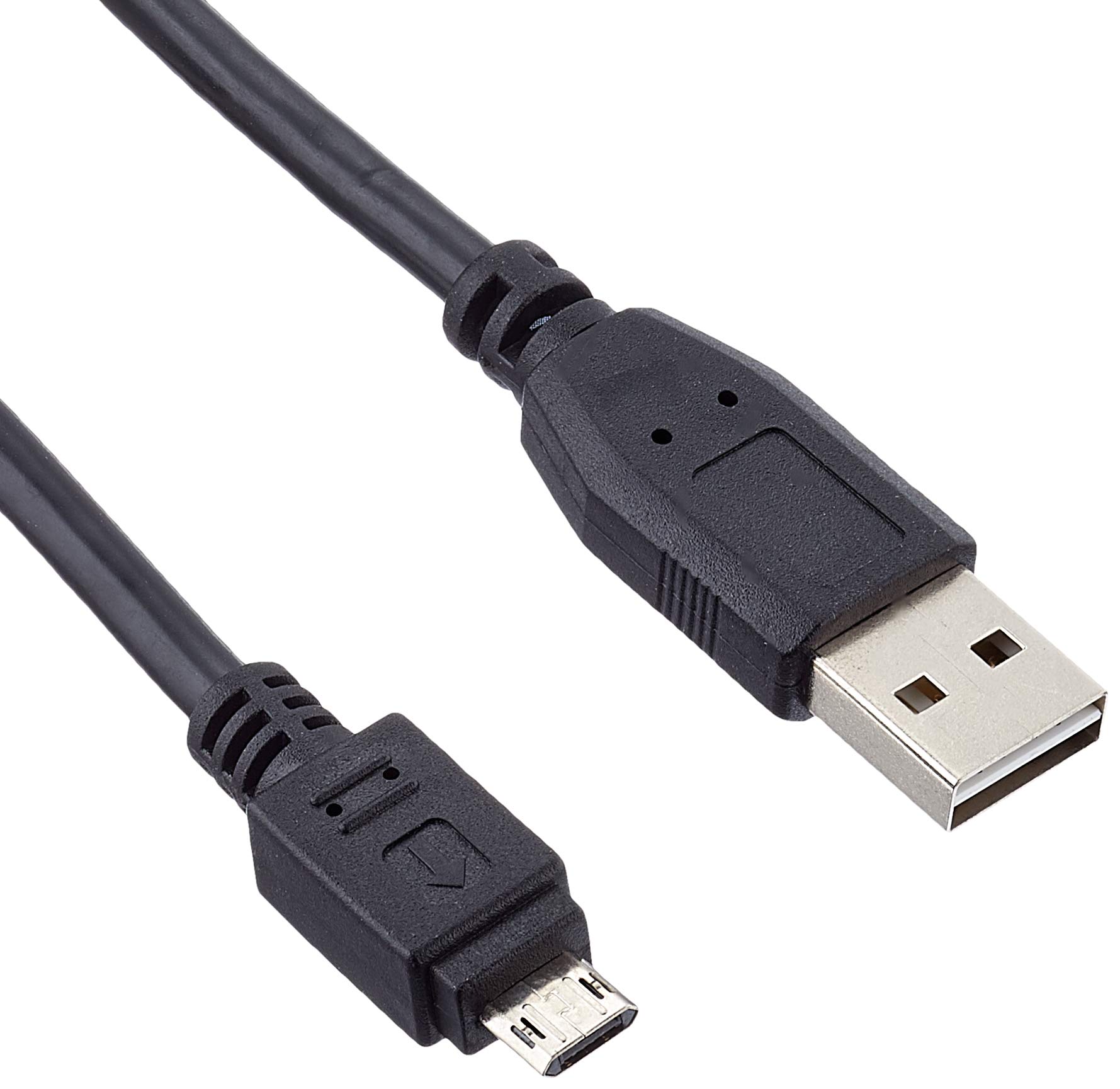 Pro Signal 5m Reversible USB 2.0 Cable, A Male to Micro B Male, Dual Reversible Connectors, 480Mbps, Black - PSG91262