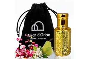 Petal Bliss Perfume Oil - 12 mL | Luxurious Fruity Floral Fragrance with Pear, Jasmine, and Musk | Long-Lasting Alcohol-Free 