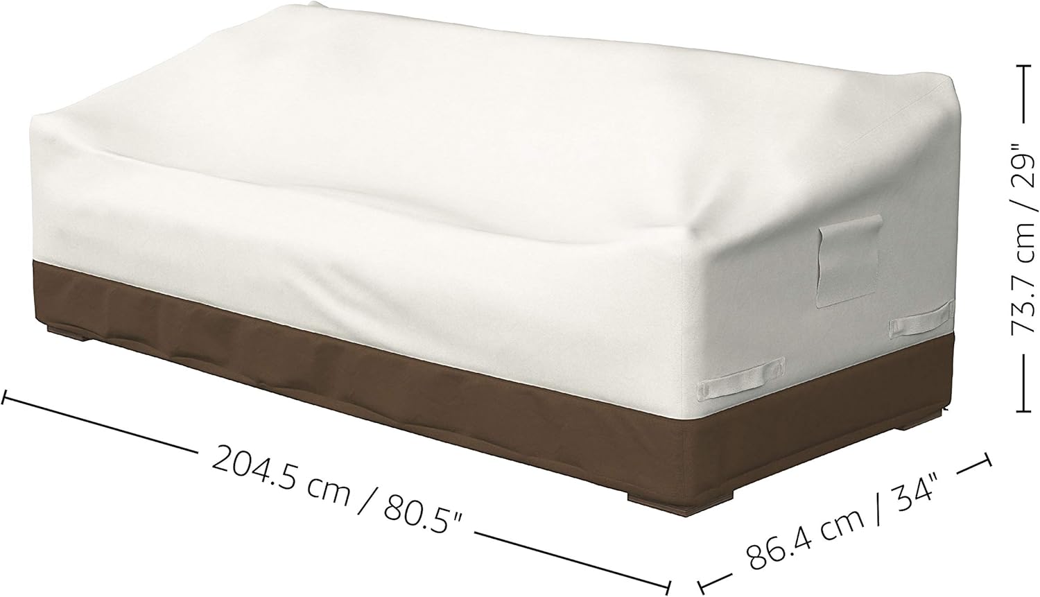 Basics Griffen 3-Seater Sofa Outdoor Patio Furniture Cover : Garden & Outdoor