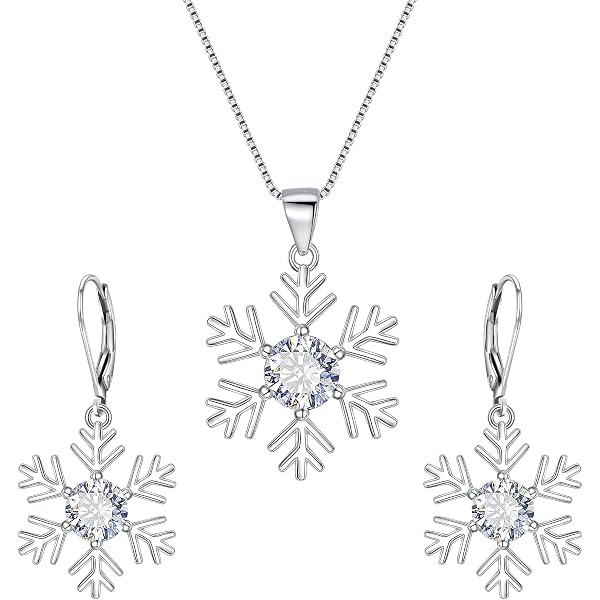 Conjunto De Joyas De Plata De Ley 925 Para Mujer, ... - Grandado