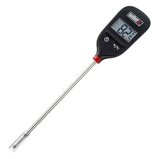 Weber Instant Read Barbecue Thermometer (Black)
