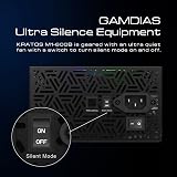 GAMDIAS KRATOS M1-600B 600W ATX UK PC Power Supply 80+ Bronze ARGB view 5