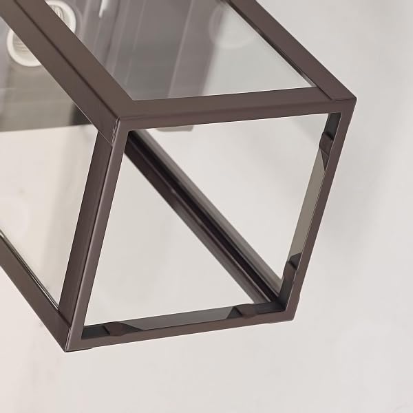 ACLAND OIL RUBBED BRONZE OUTDOOR LIGHT FIXTURE, OUTDOOR WALL LANTERN 2 PACK WITH CLEAR WATER GLASS, 11 INCH OUTSIDE LIGHT FOR HOUSE ENTRYWAY GARAGE PORCH
