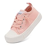 Toddler Shoes Boys Girls Slip On Canvas Sneakers Pink