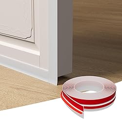 Elvone T-Shaped Door Draft Stopper, 1.37 in x 40 Ft