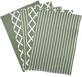 Penguin Home 5x 100% Cotton Sage Tea Towels Set Kitchen 65 x 45 cm view 2