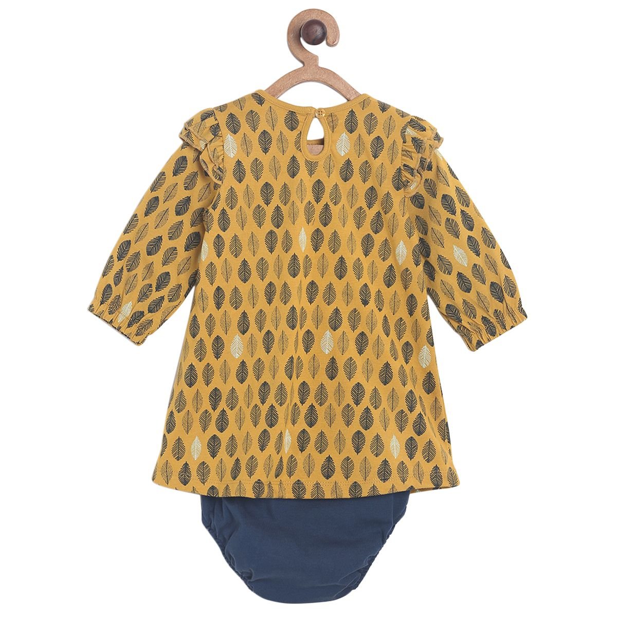 baby girl mustard dress