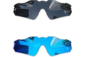 Combine8 Ploarized Replacement Lenses for Oakley Radar EV Path OO9208/Radar EV Path Asian Fit (AF) OO9275 Sunglasses
