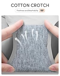 Domee Teen Girls Seamless Underwear No Show Panties