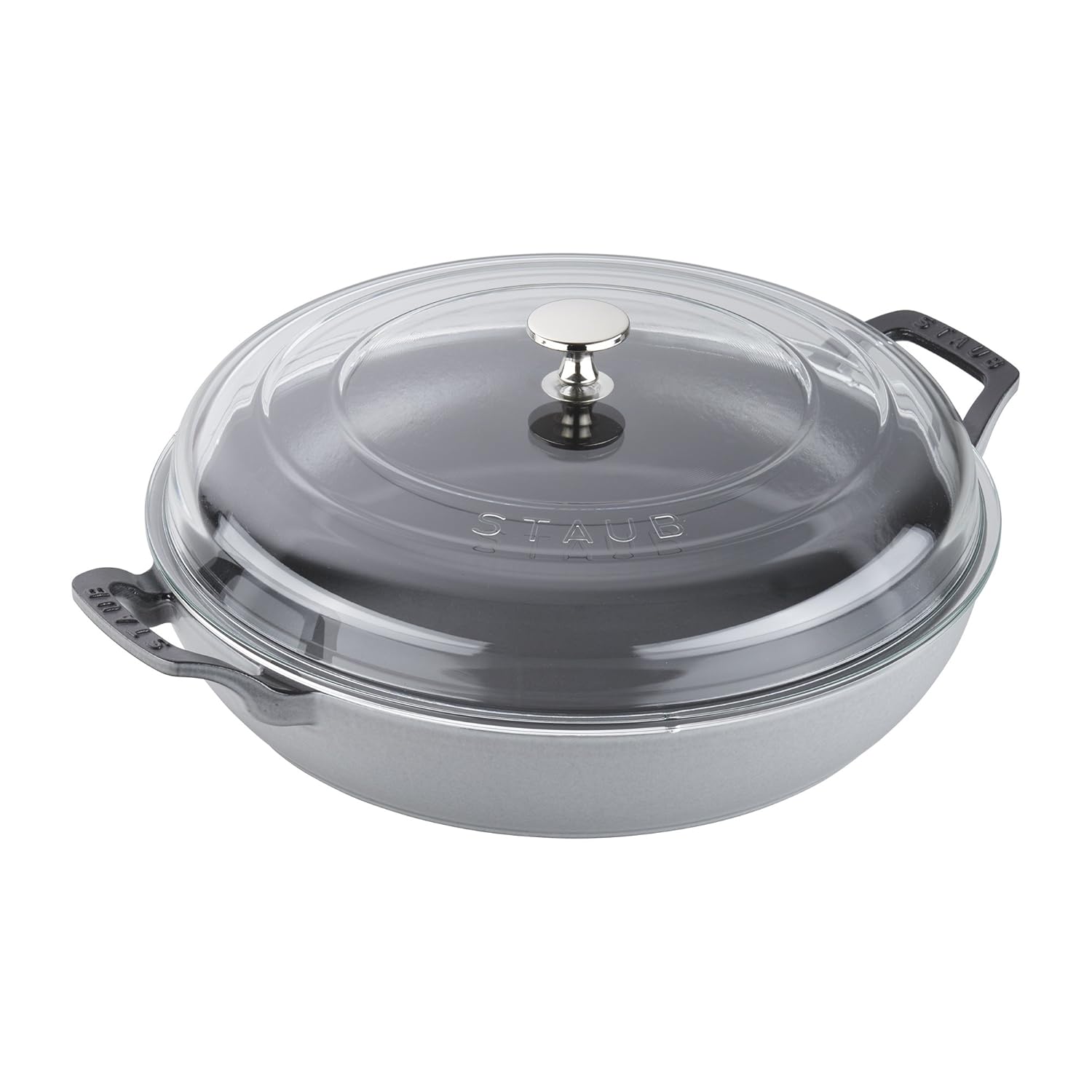 Staub 3.5-qt Braiser con tapa de cristal: Amazon.es: Hogar