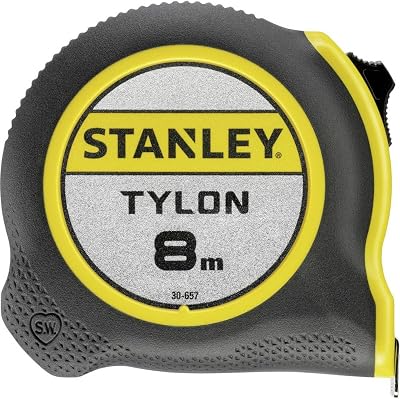 Maßband Bandmass Tylon (Maßband 8 m, Tylon-Polymer Schutzschicht, verschiebbarer Endhaken, Kunststoffgehäuse) 0-30-657
