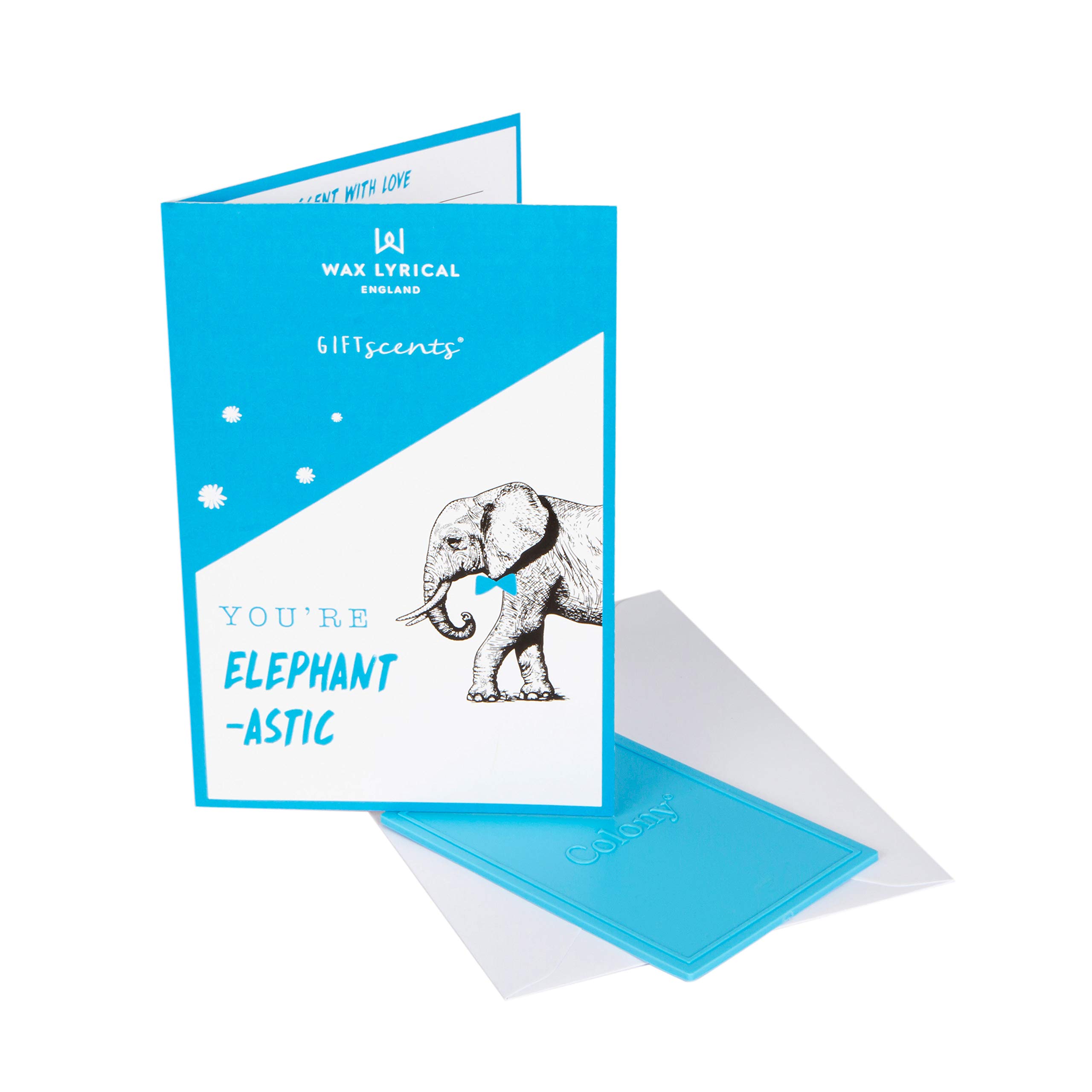 Wax Lyrical Giftscents Scented Card Elephant-astic