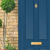 XFORT Traditional Door Knocker Polished Brass Victorian Urn Front Door Knocker view 5