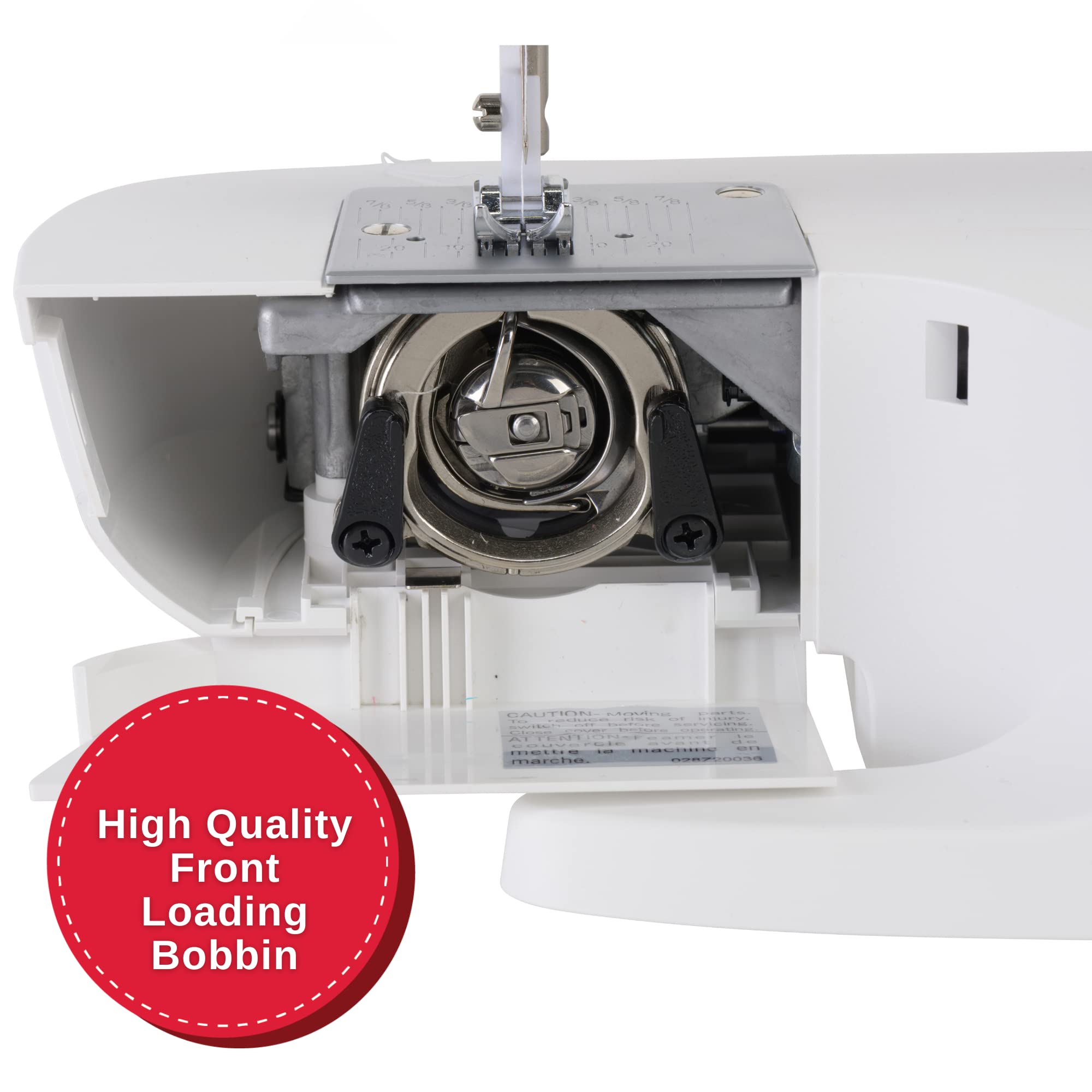SINGER M1500 Lightweight & Portable Sewing Machine with Accessory Kit | 57 Stitch Applications, LED Light & 4-step Buttonhole | Great for Quilting, Crafts & Mending