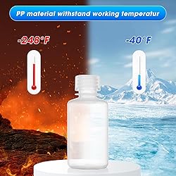 LZHNB 16oz/500ml Plastic Sample Bottles with