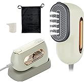Bluelander Plancha de Vapor Portatil 2 en 1, Plancha y Vaporizador Vertical, Capacidad 100ml, Calentamiento Rápido en 30 Segu