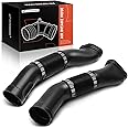 A-Premium Left and Right Engine Air Clean Intake Tube Hose Compatible with Mercedes-Benz CL500 2002-2006, S430/S500 2000-2006, S55 AMG 2001-2002
