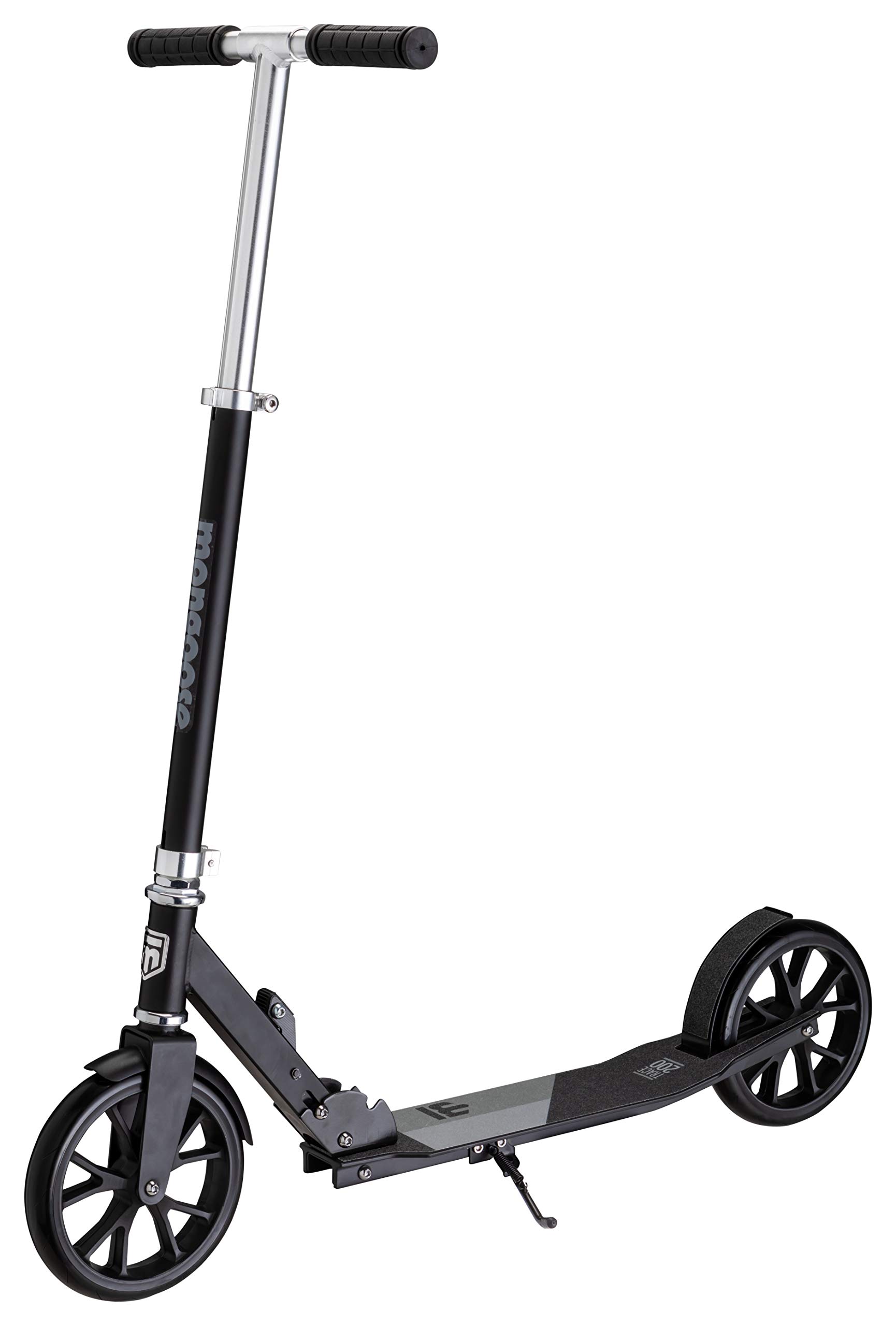 Mongoose Trace Kick Scooter for Youth Adult Boys and Girls, Quick-Release, Lightweight & Easy Folding Scooter, Bike Style Grips, Supports 176 lb Up to 220 lbs