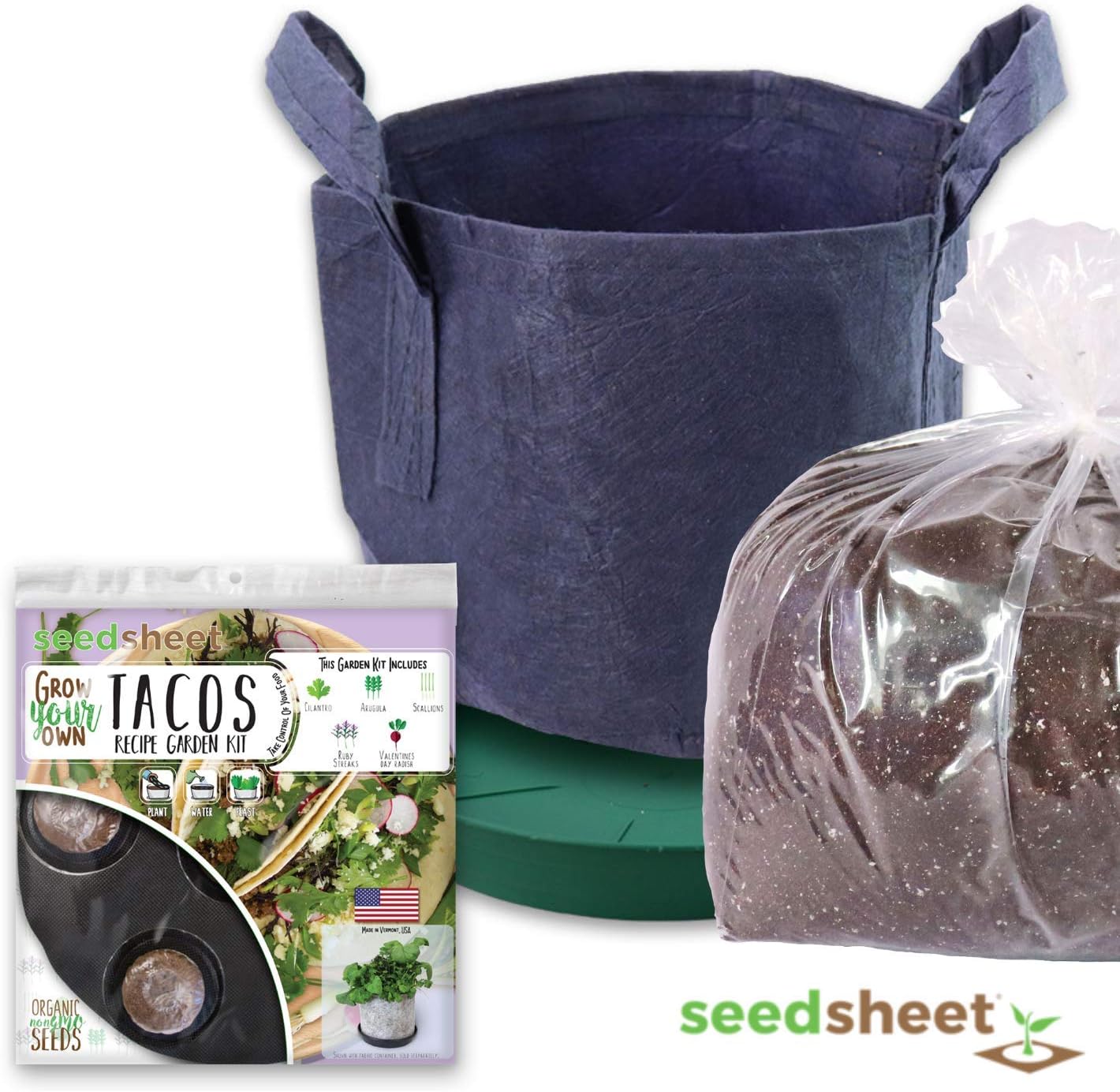 Grow Your Own Tacos Container Garden Kit
