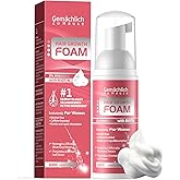Minoxidil Foam for Women Hair Growth - Hair Regrowth Serum Treatment with Biotin, Caffeine, Rosemary Extract - Hair Loss Solution for Helps Prevent Thinning, Thickening Fuller Hair, Non-Greasy - 60ml
