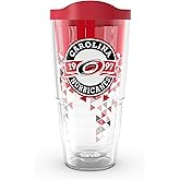 Tervis Classic Tritan 24oz Classic Tumbler with Travel Lid | NHL® Carolina Hurricanes® - Shatter | Made in America, BPA/PFAS Free, Keeps Drinks Hot or Cold