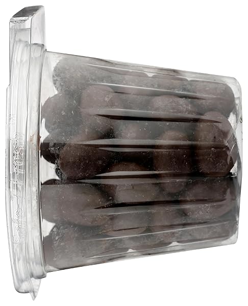 AURORA PRODUCTS DARK CHOCOLATE ALMONDS CAR CUP, 8 OZ