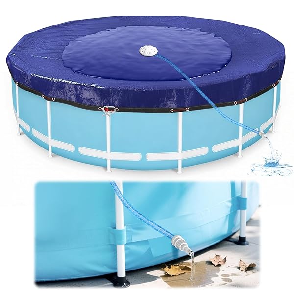 24 FT POOL COVERS FOR ABOVE GROUND POOLS...