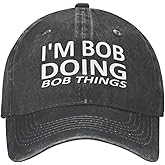 Im Bob Doing Bob Things Hat Women Baseball Cap Fashionable Cap