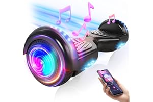 EPCTEK Electric Scooter, 7.5MPH Top Speed 8.5 Mile Range, Scooters with Bluetooth Flash Wheel for Kids,Teenagers, Adults