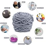 TSLBW Knitting Wool Yarn 4 x 100g Soft Multi Coloured Chunky Yarn view 6