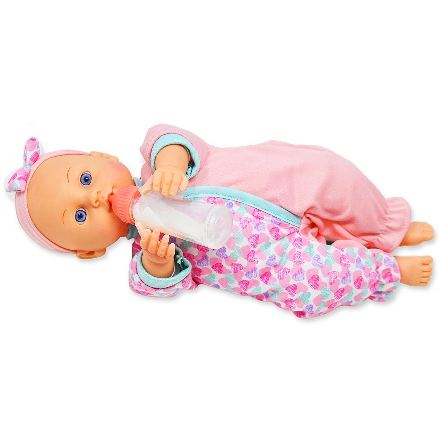 14" Baby Doll Travel Carry Case Set, Adorable Doll comes Dressed in Clothes, 642896285354 eBay