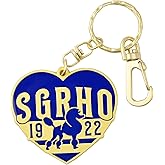 BBGreek Sigma Gamma Rho Sorority Paraphernalia Gifts - Keychain - Collection - Official Vendor