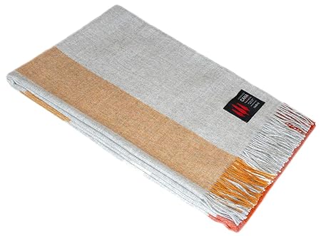 Lorenzo Cana High End Luxus Alpakadecke aus 100% Alpaka - Wolle vom Baby - Alpaka flauschig weich Decke Wohndecke Sofadecke T