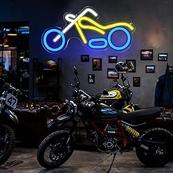 Motorcycle Neon Sign Motocross Neon Lights Garage