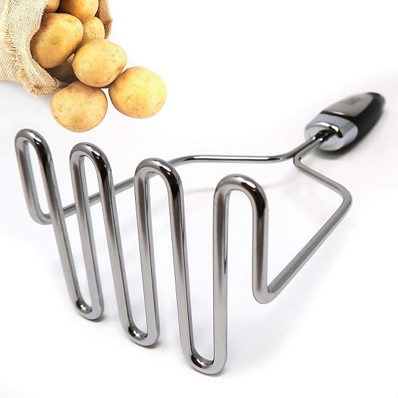 Potato Masher Stainless Steel Premium Masher Hand Tool
