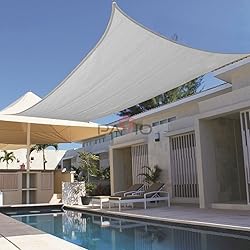 Patio Paradise 8' x 8' Sun Shade Sail Rectangle