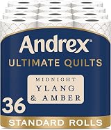 Andrex Ultimate Quilt Toilet Roll 36 3-Ply Midnight Ylang Amber Fragrance