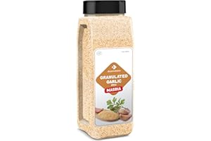 Dependable Foods Granulated Garlic Seasoning - 20 oz. Jar - Kosher, 100% Natural Garlic Powder Spice - Convenient and Versatile Garlic Seasoning - Non-GMO