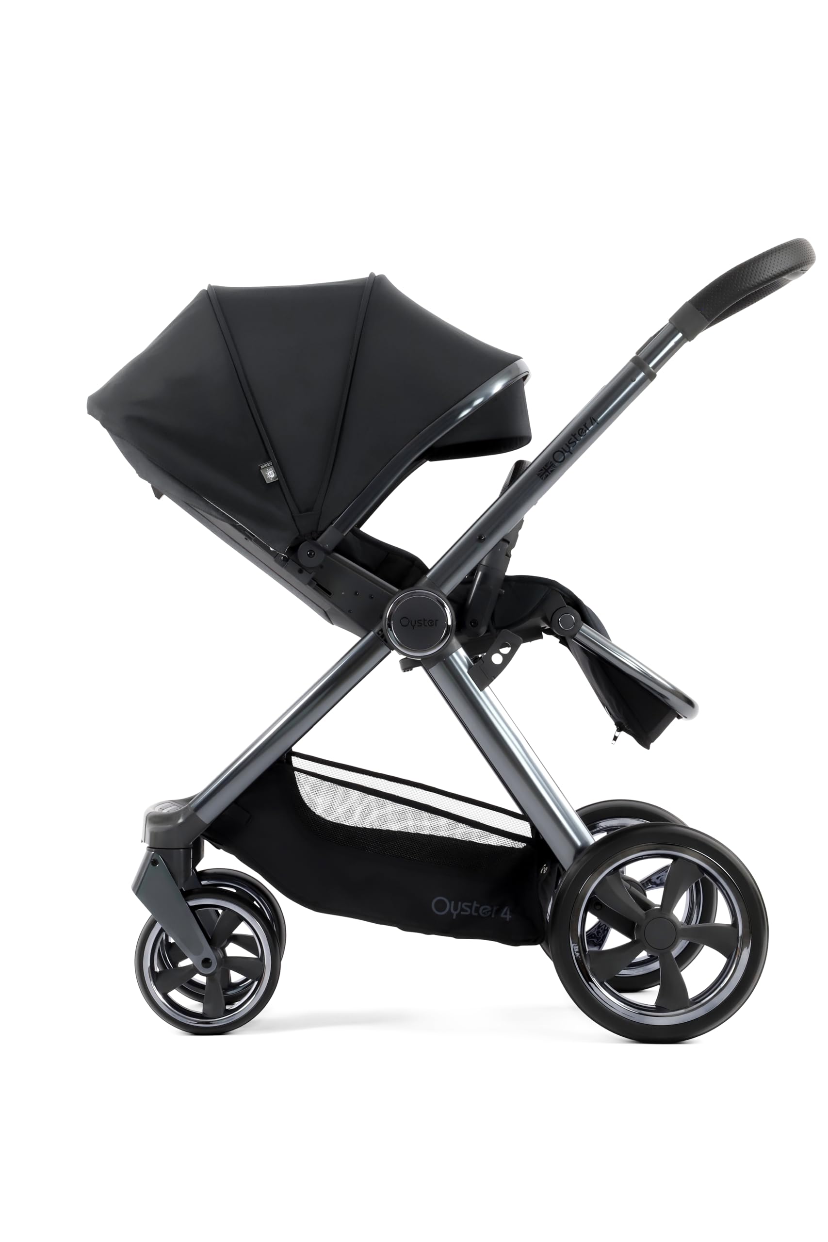 Oyster 4 Stroller in Carbonite