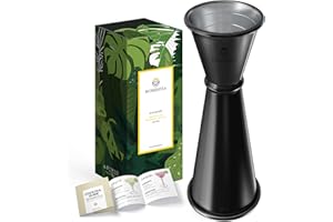 Homestia Double Cocktail Jigger with Measurements Inside (OZ&ML), Shot Measure Jigger for Bartending, Stainless Steel Measuri