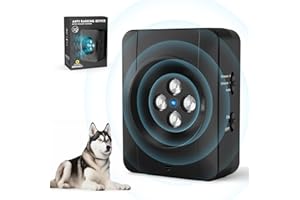 bubbacare Anti Barking Device, Barking Control Devices, Anti Dog Barking Control Devices with 3 Adjustable Sensitivity and Frequency Levels Sonic Bark Control Device Indoors and Outdoors for Dogs