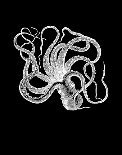 Amazon Com Goth Kraken Octopus 11x14 Unframed Art Print Sea