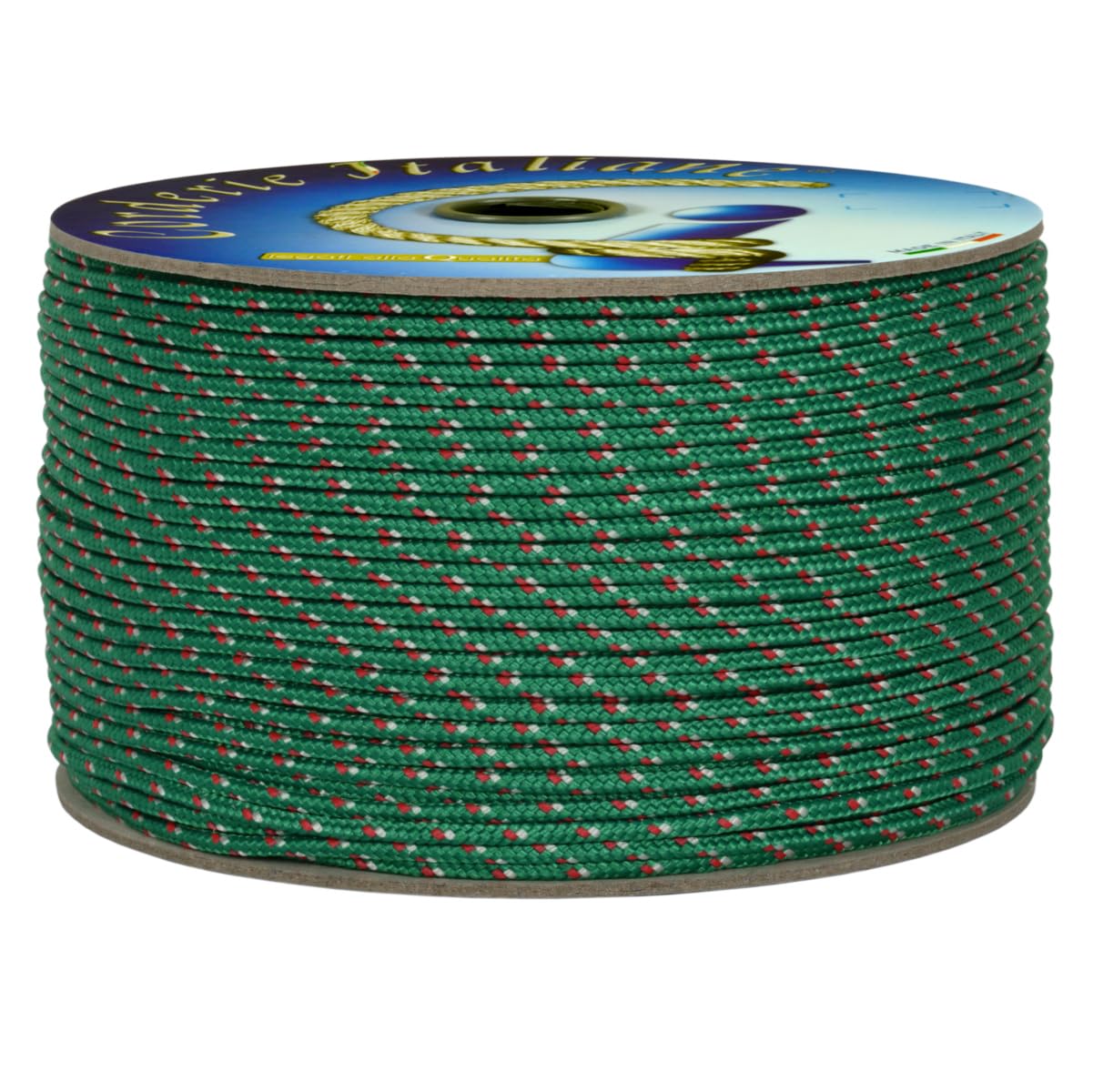 Corderie Italiane 6038603 – 00 Hobbies Fantasy Braid, 3,0 mm-20 MT, Green