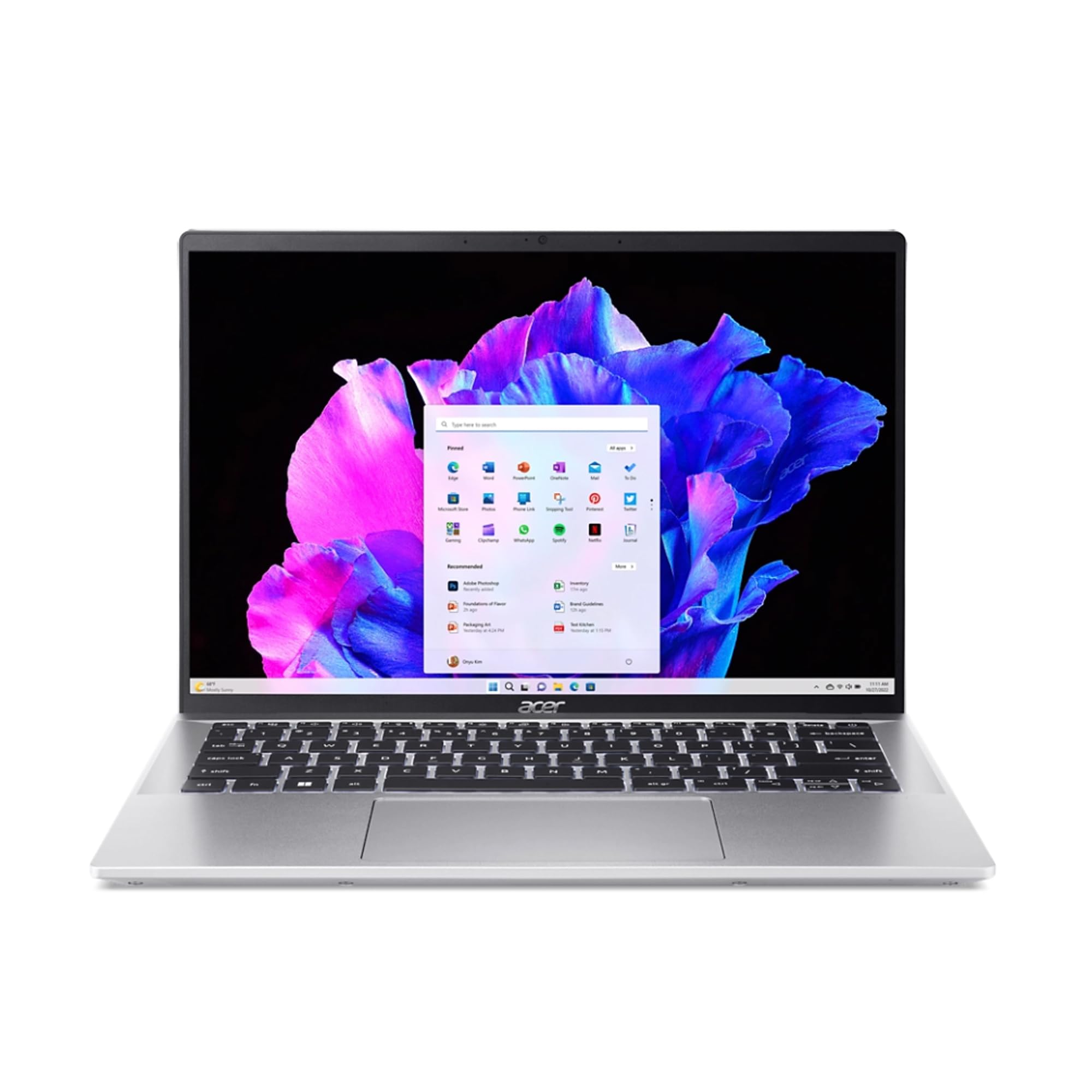 Acer Swift Go 14" Touchscreen Laptop – Intel Core Ultra 7 155H, 16GB DDR5, 1TB SSD, Intel Arc Graphics, WUXGA IPS, Windows 11 – Renewed NX.KSMAA.001